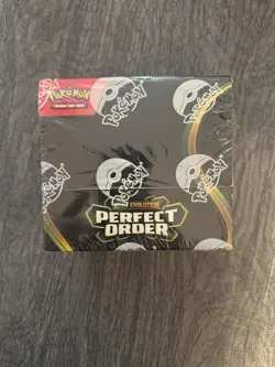 Pokemon Mega Evolution Perfect Order Booster Box Sealed - Image 1