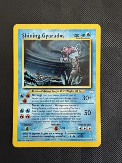 2000 Pokemon Shining Gyarados 65/64 Neo Revelation - Image 1