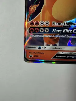 Pokemon Charizard GX SM211 Hidden Fates Promo Mint - Image 2