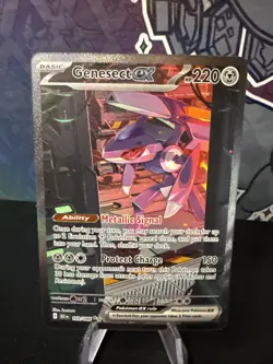 Genesect ex 169/086 Black Bolt Special Illustration Pokemon NM - Image 1