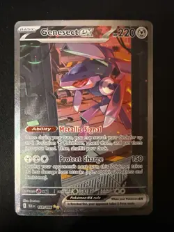 Genesect ex 169/086 Black Bolt Special Illustration Pokemon NM - Image 2