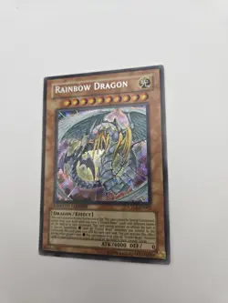 Yugioh Rainbow Dragon CT04-EN005 Secret Rare Limited Edition Holo NM - Image 2