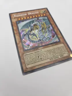 Yugioh Rainbow Dragon CT04-EN005 Secret Rare Limited Edition Holo NM - Image 3