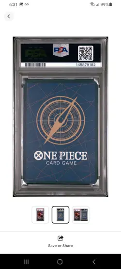 One Piece Card Game TCG St. Shepherd Ju Peter OP13-084 Alt Art PSA 10 - Image 3