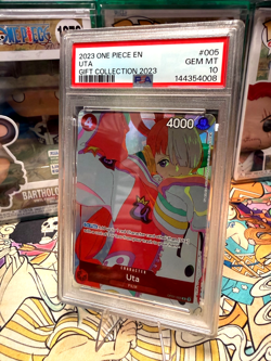 2023 UTA One Piece Card Game Gift Collection 2023 OP01 - 005 PSA 10 GEM MINT - Image 2