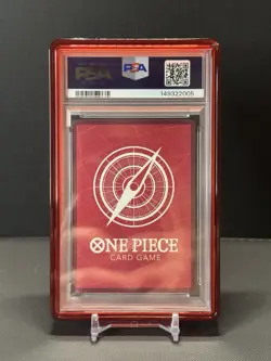 One Piece OP01-003 Monkey D Luffy Pre-Errata Alternate Art Leader PSA 10 - Image 2