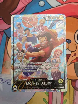 One Piece Monkey D. Luffy OP15-098 Leader Alt Art Adventure on Kami's Island - Image 1