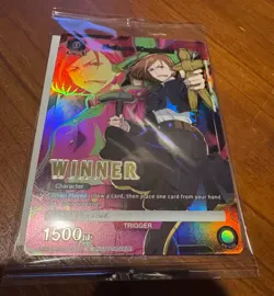 Union Arena TCG Release Event Winner Card Nobara Kugisaki UEPR /JJK-1-043 Sealed - Image 1
