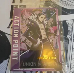 Union Arena Hunter x Hunter Chrollo Release Event Action Point Promo Sealed - Image 1