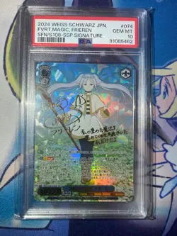 PSA 10 Weiss Schwarz Frieren Beyond Journey's End SFN/S108-074SSP Signed SSP - Image 4