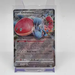 Pokemon Orthworm ex 110/142 Scarlet & Violet Stellar Crown Double Rare Holo Card - Image 1