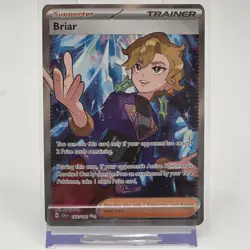 Briar 163/142 Stellar Crown Full Art Ultra Rare Holo Trainer Card - Image 1
