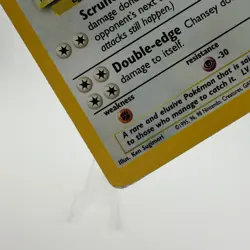 Pokemon Base Set 2 Chansey Holo Rare DAMAGED 3/130 WOTC Vintage Card - Image 5