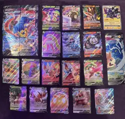 2021 Pokemon Card Collection 21 ALL V Or Vmax Or Gold. Must See Pics! - Image 1
