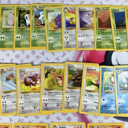 Vintage Pokemon Lot | 32 Cards| Commons/Uncommon WOTC Jungle LP-MP No Dups #28 - Image 4