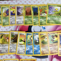 Vintage Pokemon Lot | 32 Cards| Commons/Uncommon WOTC Jungle LP-MP No Dups #28 - Image 5