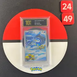 Piplup AR M2-085/080 Pokemon Card Japanese Grade10 - Image 1