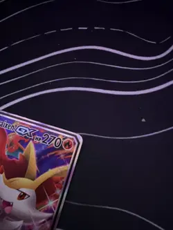 Charizard & Braixen GX Tag Team Pokemond Card. Good Condition - Image 5