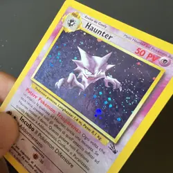 Pokemon Card Haunter Holo 6/62 Fossil ITA italiano Good GD vintage - Image 3