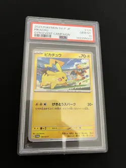 Pikachu 120/SV-P PSA 10 GEM MINT Pokemon Card Japanese Gym Promo Charizard - Image 1