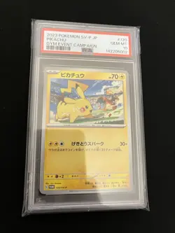 Pikachu 120/SV-P PSA 10 GEM MINT Pokemon Card Japanese Gym Promo Charizard - Image 4