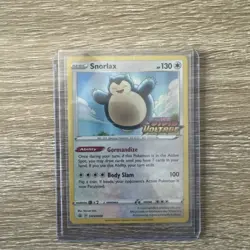 Pokemon Snorlax SWSH068 Holo Stamped Vivid Voltage Sword & Shield Promo Card Nm - Image 1