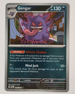 Gengar 050/088 Perfect Order Reverse Holo Pokemon Card NM - Image 1