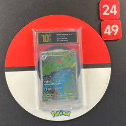 Pokemon card SV2a 167/165 Ivysaur AR Scarlet & Violet 151 Grade10 - Image 1