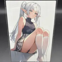 Frieren Anime Waifu Card Doujin ACG Goddess Holo - Image 1