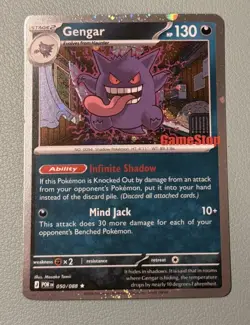 Pokemon TCG Gengar 050/088 Stamped Gamestop Promo Card Perfect Order - Image 1