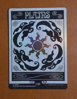 NM FOIL Plains SLD #888 Secret Lair Bonus Card - Image 1