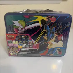Pokemon 2025 Fall Mega Collector Chest Tin Box - 6 Packs & 3 Foil Cards - Image 1