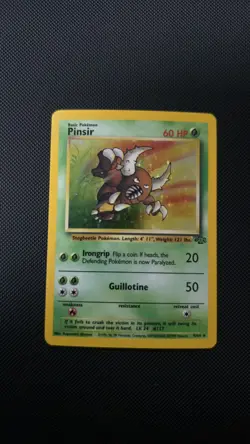 Pinsir Holo Jungle 9/64 LP Vintage WOTC Pokemon Card 1999 - Image 1