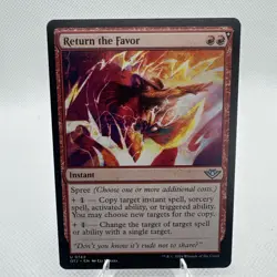 MTG Return the Favor - Outlaws of Thunder Junction LP - Image 1