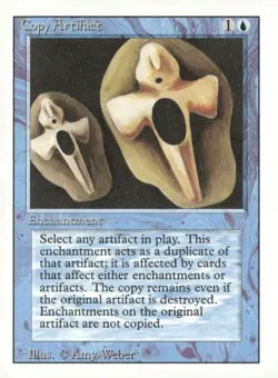 MTG Magic the Gathering - Revised Edition Copy Artifact - Image 1