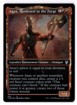 Anax Hardened In The Forge NM* FOIL SHOWCASE Theros Beyond Death 264 -UnltdCards - Image 1