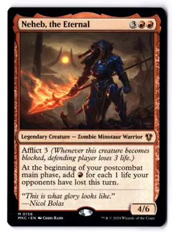 Neheb, The Eternal NM* Commander: Murders Karlov Manor 0158 mtg -UnltdCards - Image 1