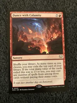 Magic The Gathering MTG - Dance with Calamity - March of the Machine - Image 1