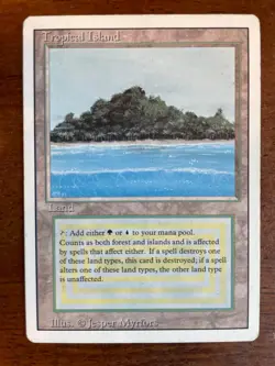 MTG Tropical Island - Revised MP - Image 1