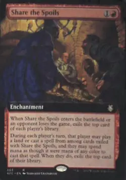 Share the Spoils (Extended Art): #303, Magic: The Gathering Nm C278 - Image 1