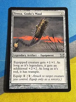 Magic the Gathering MTG Champions of Kamigawa TENZA, GODO'S MAUL - Image 1
