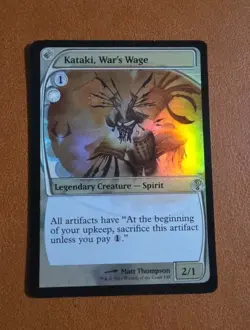 NM FOIL Kataki, War's Wage #148 MB2 Future Sight Mystery Booster 2 - Image 1