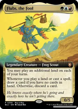 Flubs, the Fool (Extended Art) [BABP - 356] - NM [Normal] TCG MTG - Image 1