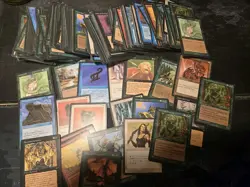MTG Foreign Lot x 350+ Mostly Italian Legends,Arabian Nights Magic The Gathering - Image 1