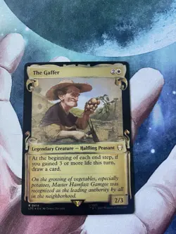 The Gaffer (Showcase Scrolls) Commander: LOTR: Tales of Middle-Earth Foil - Image 1