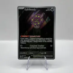 Pokemon Spiritomb 148/132 Me01: Mega Evolution Illustration Rare Holo 80 HP - Image 1