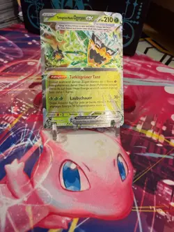 PokemonKarte Turkisgrune-Maske-Ogerpon Ex 012/131 Deutsch - Image 1