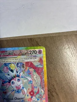 Pokemon Prismatic Evolutions Sylveon EX 156/131 SIR Special Illustration Rare NM - Image 4