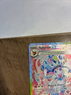 Pokemon Prismatic Evolutions Sylveon EX 156/131 SIR Special Illustration Rare NM - Image 5