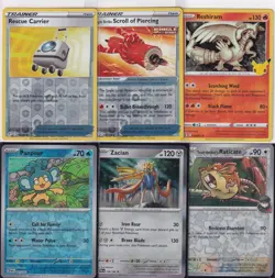 LOT 6 Pokemon TCG Holos + Reverse Foil ** PACK FRESH CLEAN ** HOLO FOILS - 10 - Image 1